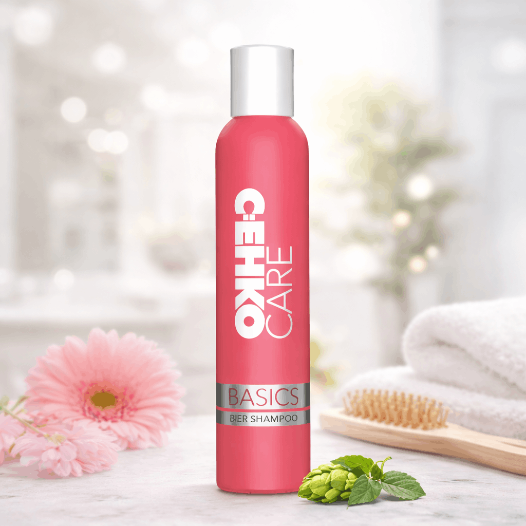 CEHKO CARE BASICS BIER SHAMPOO  250 ml e 1000 ml Cabelos Finos e sem Volume