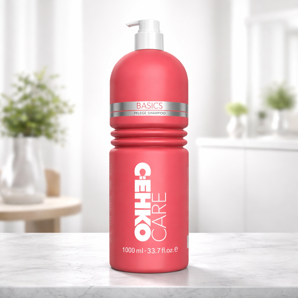 CEHKO CARE BASICS Pflege Shampoo 250ml e 1000ml uso diário Danificado + Hidratação