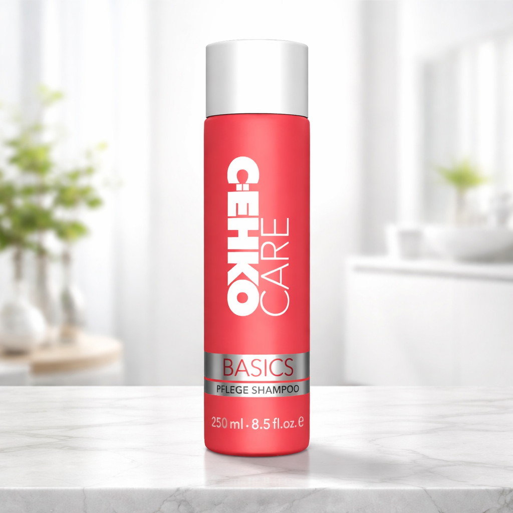 CEHKO CARE BASICS Pflege Shampoo 250ml e 1000ml uso diário Danificado + Hidratação