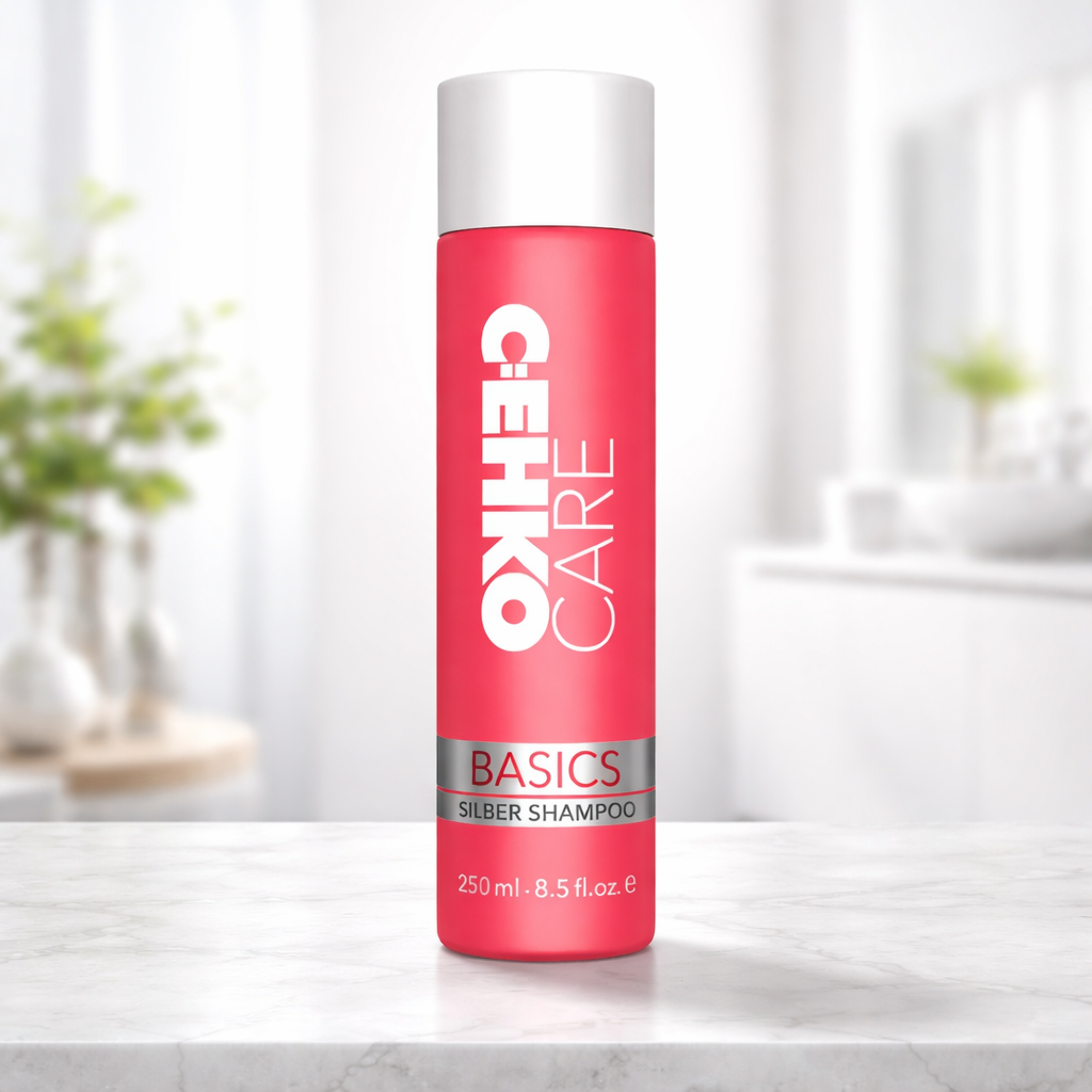 CEHKO CARE BASICS SILBER SHAMPOO 250ml e 1000ml Louros & Grisalhos